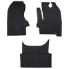 vidaXL Tapis de voiture 3 pc adapt&eacute; pour Iveco DAILY 2014- Caoutchouc