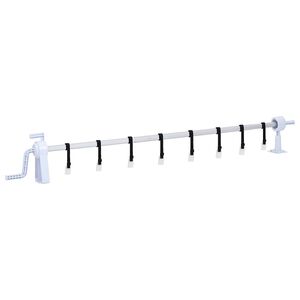 vidaXL Rouleau de couverture de piscine avec base en plastique