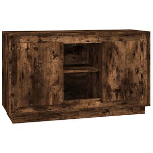 vidaXL Buffet ch&ecirc;ne fum&eacute; 102x35x60 cm bois d'ing&eacute;nierie