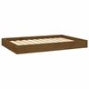 vidaXL Lit pour chien Marron miel 91,5x64x9 cm Bois de pin solide