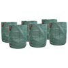 vidaXL Sacs &agrave; D&eacute;chets de Jardin 12 pc 300 l Vert Polypropyl&egrave;ne