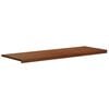 vidaXL Appui de fen&ecirc;tre Bois Brun 160 x 50 x 4,5 cm PVC