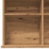 vidaXL Armoire à CD chêne artisanal 100x23x89,5 cm bois d'ingénierie