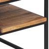 vidaXL Table basse 90x50x39 cm teck de récupération massif
