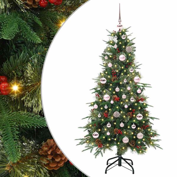 vidaXL Sapin de No&euml;l Artificiel &agrave; Branches Articul&eacute;es Vert 150 cm