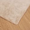 vidaXL Tapis antid&eacute;rapant en fausse de lapin Olite Taupe 160 x 160 cm