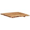 vidaXL Dessus de table Bois d'acacia massif 58x(50-60)x2,5 cm