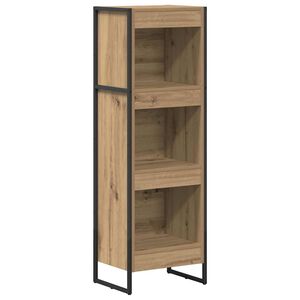 vidaXL Biblioth&egrave;que 40 x 30 x 121 cm Bois d'ing&eacute;nierie Ch&ecirc;ne artisan