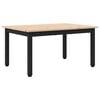 vidaXL Table basse Naturel 70 x 50 x 36 cm Bois de pin massif