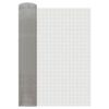 vidaXL &Eacute;cran en maille 60 x 200 cm 6 Mesh Acier Inoxydable 201 Argent&eacute;