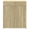 vidaXL Buffet ch&ecirc;ne sonoma 80x42,5x93 cm bois d'ing&eacute;nierie