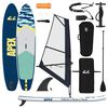vidaXL Planche SUP Gonflable avec Voile APEX 330 x 76 x 15 cm Bleu