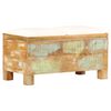 vidaXL Banc de rangement Bois massif recycl&eacute; 80 x 40 x 40 cm