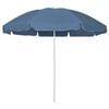 vidaXL Parasol de plage bleu 240 cm