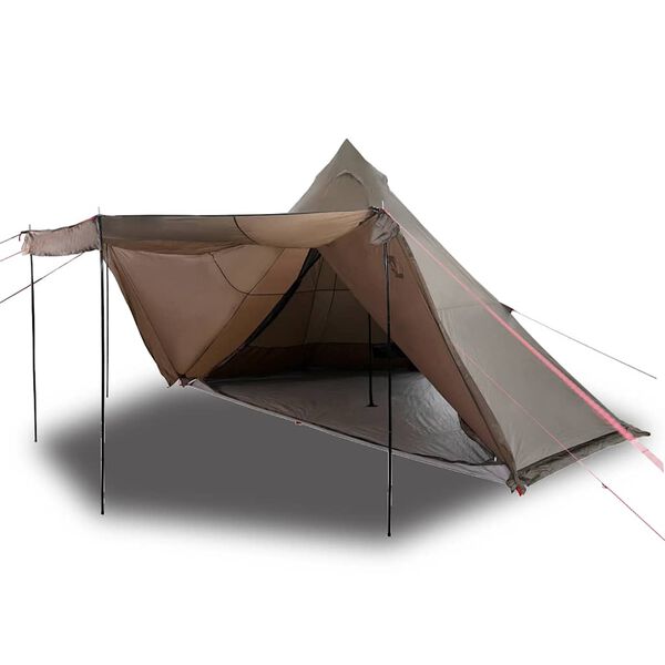 vidaXL Tente familiale tipi 8 personnes marron imperm&eacute;able