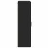 vidaXL Meuble mural Noir 55 x 29 x 100 cm Bois d'ingénierie