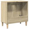 vidaXL Meuble d'&eacute;vier ch&ecirc;ne sonoma 58x33x60 cm bois d'ing&eacute;nierie