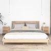 vidaXL Tables de chevet 2 pcs 40x30x55,5 cm bois ing&eacute;nierie et fer