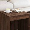 vidaXL Tables gigognes 3 pcs Ch&ecirc;ne marron Bois d'ing&eacute;nierie