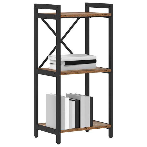 vidaXL &Eacute;tag&egrave;re Bois ancien 40 x 30 x 85 cm Bois d'ing&eacute;nierie