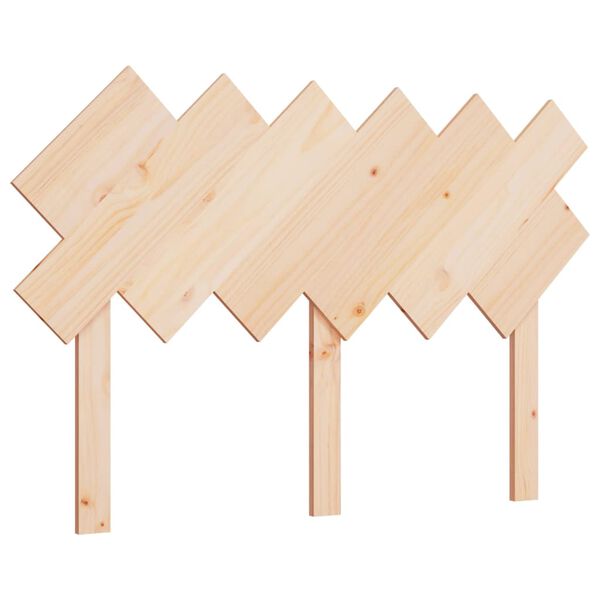 vidaXL T&ecirc;te de lit 132x3x81 cm Bois massif de pin