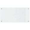 vidaXL Protection de cuisine Transparent 80 x 40 cm verre trempé