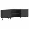 vidaXL Meuble TV 150 x 31 x 50 cm Noir Bois d'ing&eacute;nierie