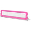 vidaXL Barri&egrave;re de lit pour enfants 150x42 cm Rose