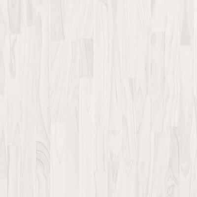 vidaXL Armoire haute Blanc 100x30x210 cm Bois de pin solide
