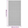 vidaXL Tapis de tente Vert 800 x 350 cm Polyester