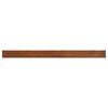 vidaXL Appui de fen&ecirc;tre Bois marron 140 x 10 x 4,5 cm PVC