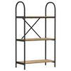 vidaXL &Eacute;tag&egrave;re 3 niveaux 60 x 30 x 109 cm Bois d'ing&eacute;nierie