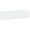 vidaXL T&ecirc;te de lit murale EDE Blanc brillant Bois d'ing&eacute;nierie