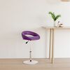 vidaXL Tabouret de bar Violet Similicuir