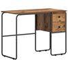 vidaXL Bureau avec rangement Bois de ch&ecirc;ne 100 x 50 x 75 cm
