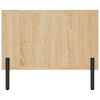 vidaXL Table basse ch&ecirc;ne sonoma 102x50x40 cm bois d'ing&eacute;nierie
