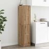 vidaXL Armoire d'apothicaire Ch&ecirc;ne artisanal 30x41x144,5 cm Bois d'ing&eacute;nierie