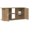 vidaXL Support d'aquarium Ch&ecirc;ne artisanal 121 x 41 x 58 cm Bois d'ing&eacute;nierie
