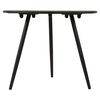 Lesli Living Table d'appoint Rafael 60x41 cm Noir