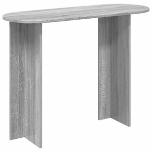 vidaXL Table console Sonoma gris 100 x 39,5 x 75 cm Bois d'ing&eacute;nierie