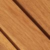 vidaXL Tuiles de terrasse modèle vertical 30 x 30 cm acacia 20 pcs