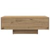 vidaXL Table basse ch&ecirc;ne artisanal 85x55x31 cm bois d'ing&eacute;nierie
