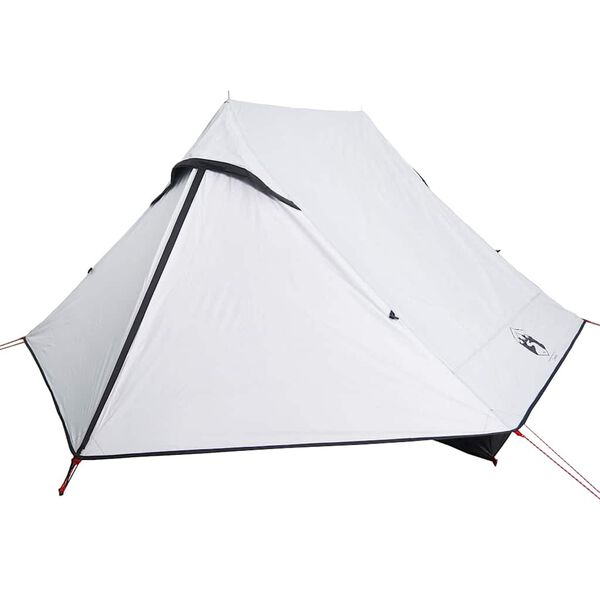 vidaXL Tente de camping 2 personnes blanc tissu occultant imperméable