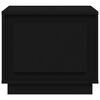 vidaXL Table basse noir 51x50x44 cm bois d'ingénierie