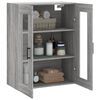 vidaXL Armoire murale sonoma gris 69,5x34x90 cm
