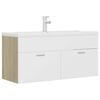 White_and_sonoma_oak