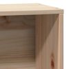 vidaXL Lit bibliothèque sans matelas 75x190 cm bois de pin massif