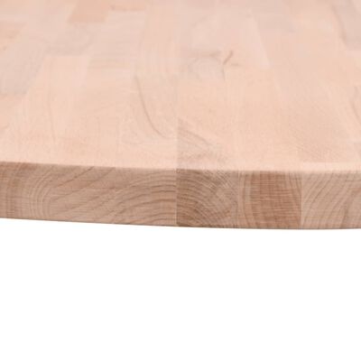 vidaXL Dessus de table Ø30x4 cm rond bois massif de hêtre