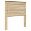 vidaXL T&ecirc;te de lit Ch&ecirc;ne Sonoma 100 cm Bois d&rsquo;ing&eacute;nierie