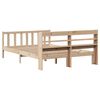 vidaXL Cadre de lit sans matelas 120x190 cm bois de pin massif